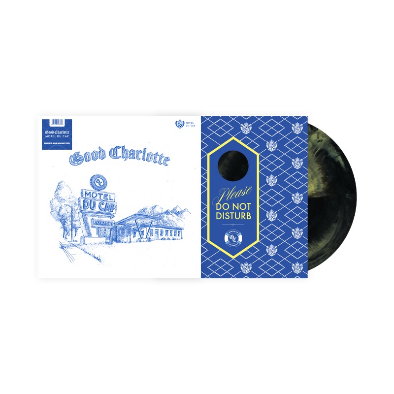 Motel Du Cap - Green Midnight Vinyl (With Signed Artcard) (Store Exclusive) | Good Charlotte