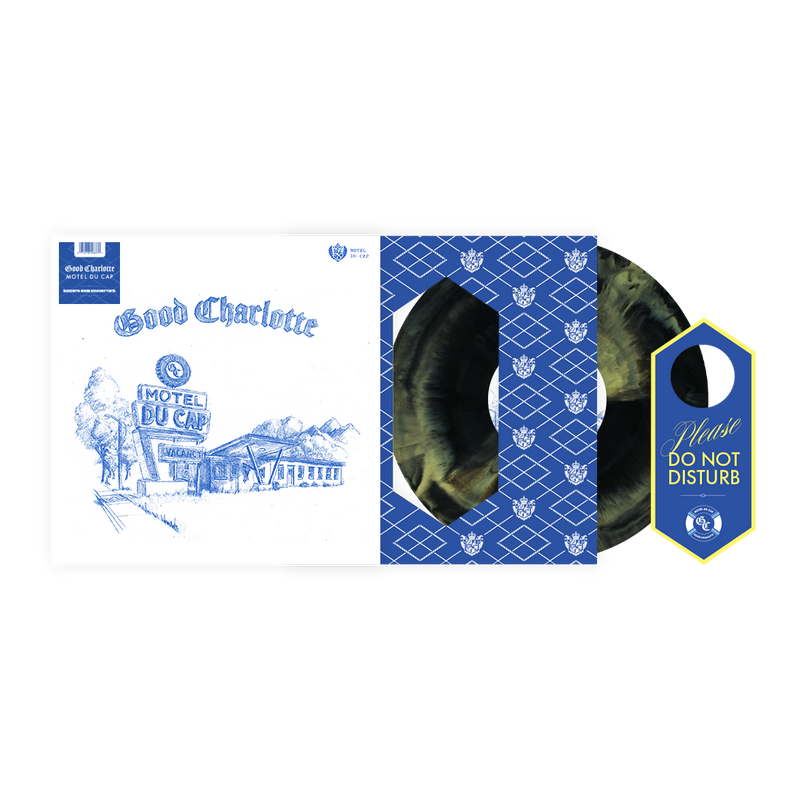 Motel Du Cap - Green Midnight Vinyl (With Signed Artcard) (Store Exclusive) | Good Charlotte