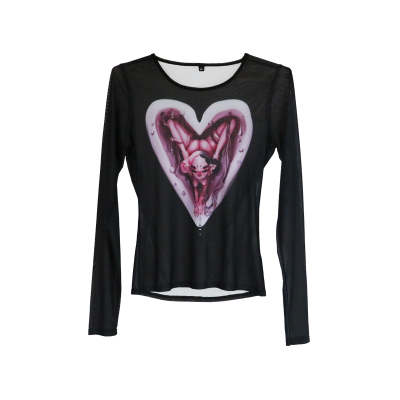 Melanie Martinez Contortionist Mesh Top