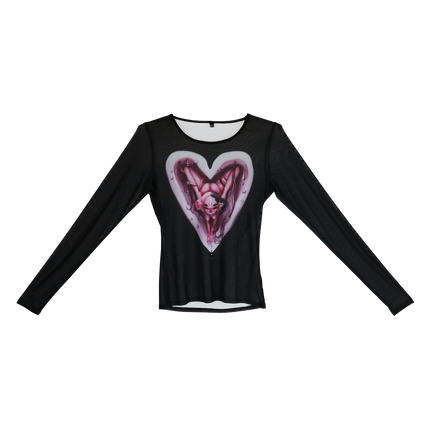 Melanie Martinez Contortionist Mesh Top