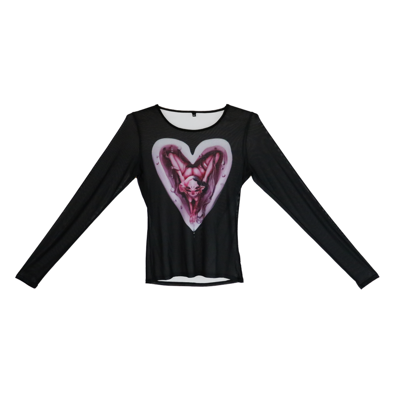 Melanie Martinez Contortionist Mesh Top
