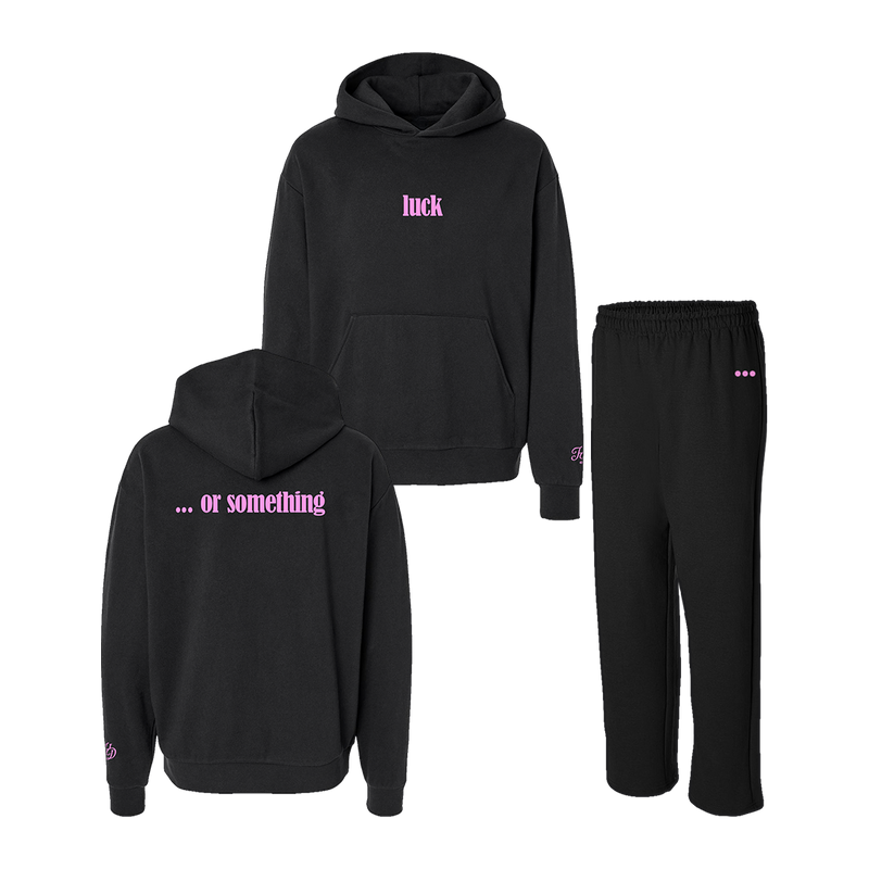 luck ... or something sweatsuit