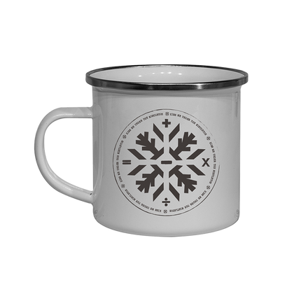 Ed Sheeran - Snowflake Enamel Mug