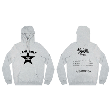I Won The Breakup Aus 2024 Tour Hoodie Grey | Maisie Peters