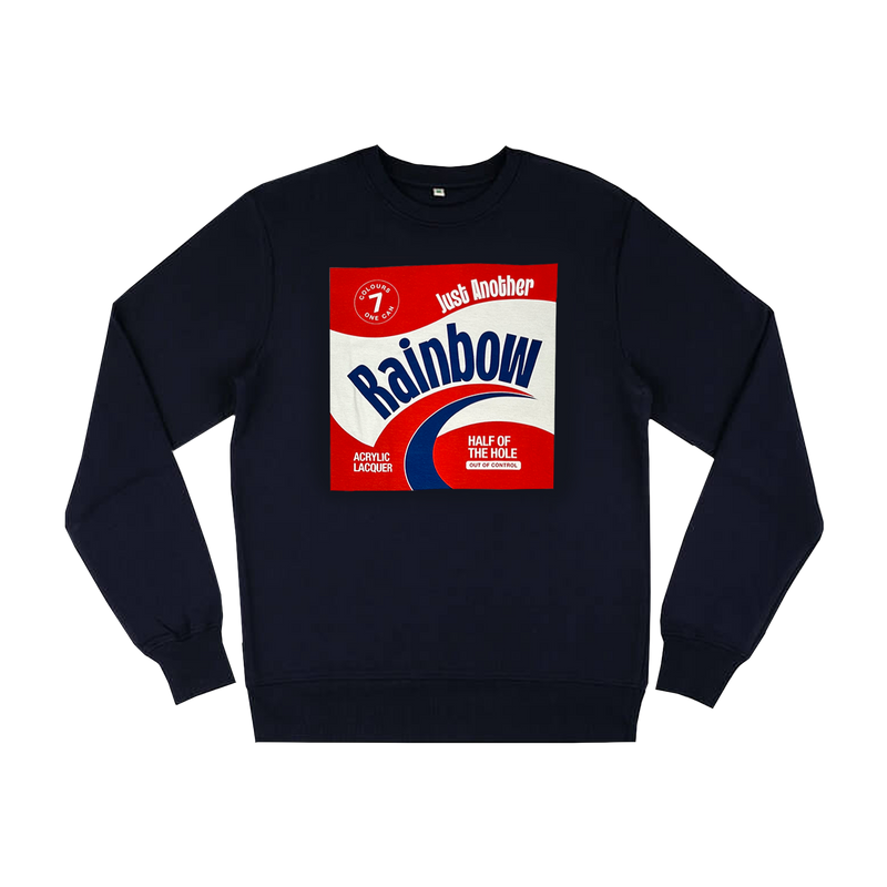 Just Another Rainbow Navy Sweatshirt | Liam Gallagher and John Squire