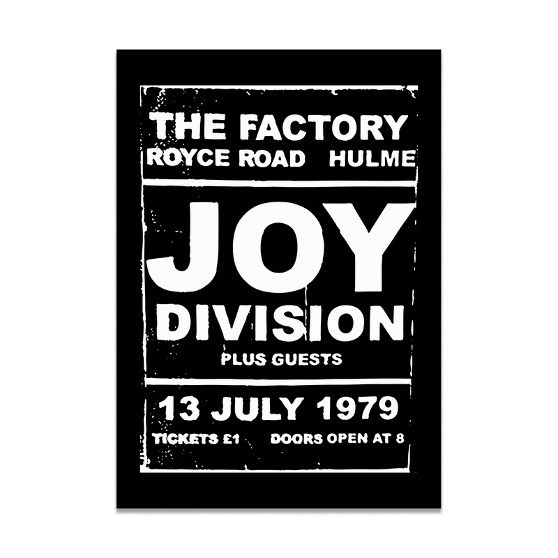 Joy Division Plus Guests Print | Joy Division