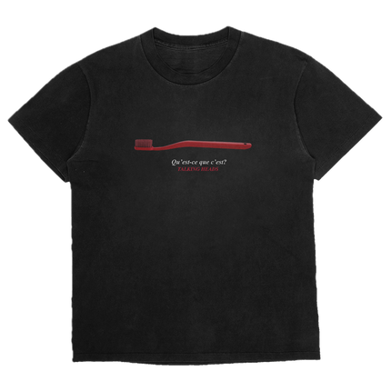 Qu-est-ce que c'est Toothbrush T-Shirt | Talking Heads