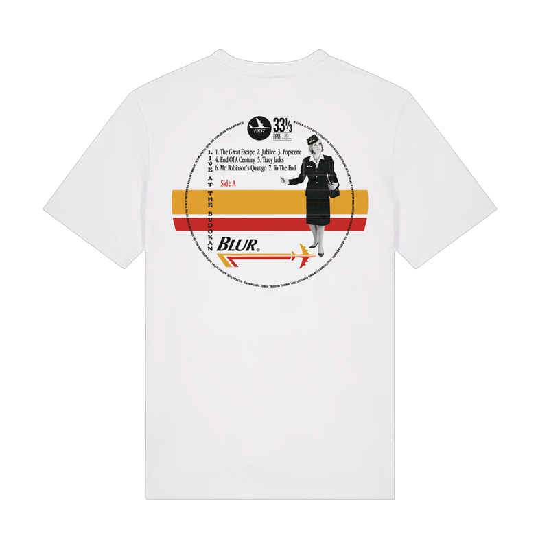 Live at Budokan White T-Shirt | Blur