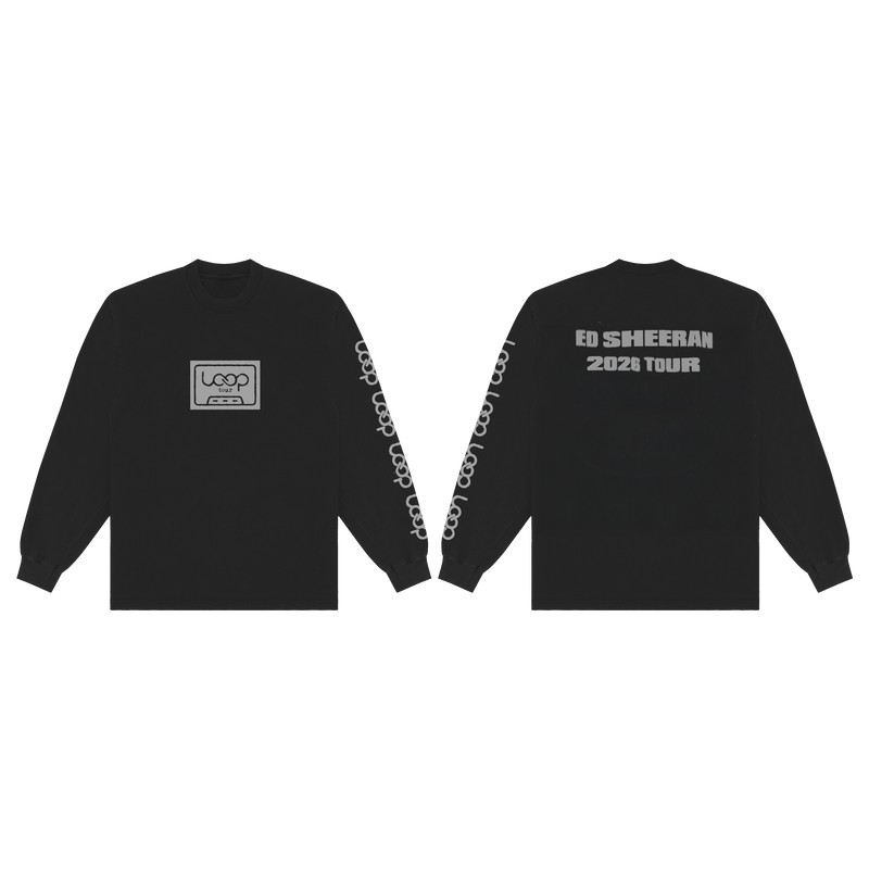 LOOP TOUR BLACK LONGSLEEVE | Ed Sheeran