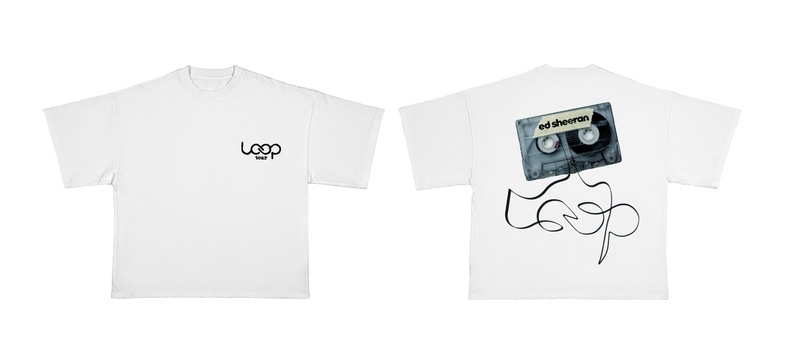 LOOP TOUR WHITE T-SHIRT | Ed Sheeran