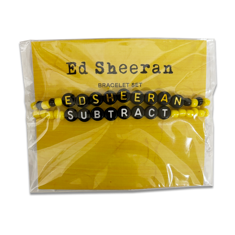 Subtract Bracelet Set | Ed Sheeran
