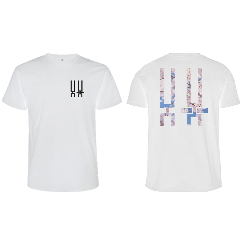 Blossom Mask T-Shirt White