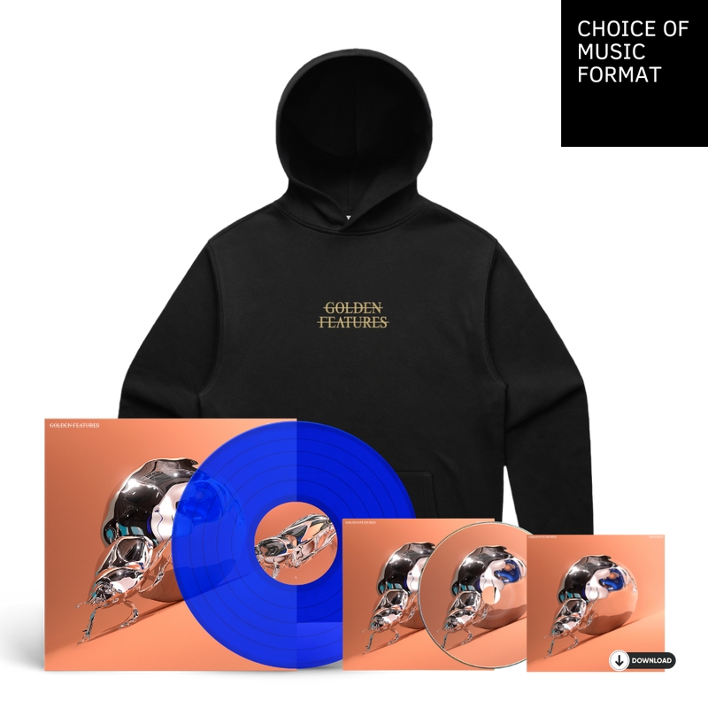 Golden Features Sisyphus + Stag Beetle Premium Hoodie