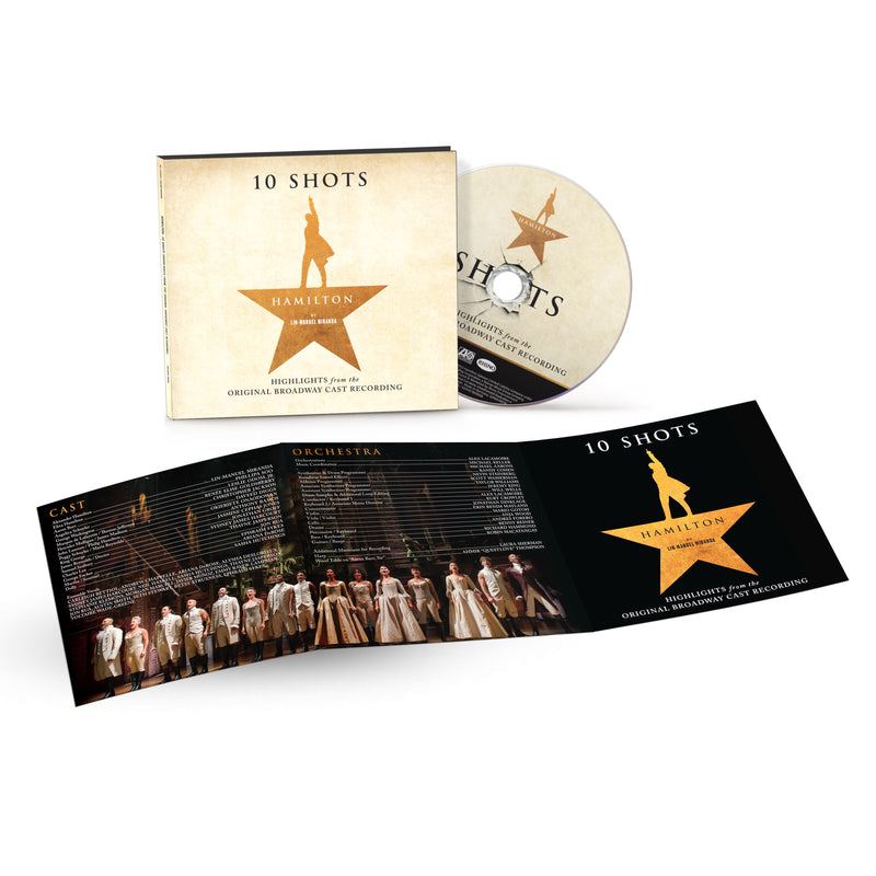 10 Shots: Highlights from the Original Broadway Cast Recording (CD) | Hamilton