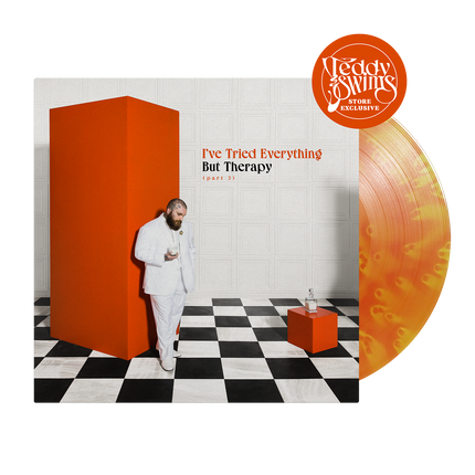 I've Tried Everything But Therapy (Part 2) Orange Sunset Vinyl LP | Teddy Swims 