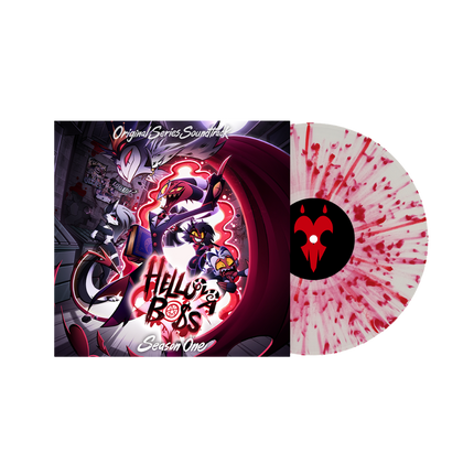 Helluva Boss: Season 1 (Original Sountrack) Blood Splatter Vinyl