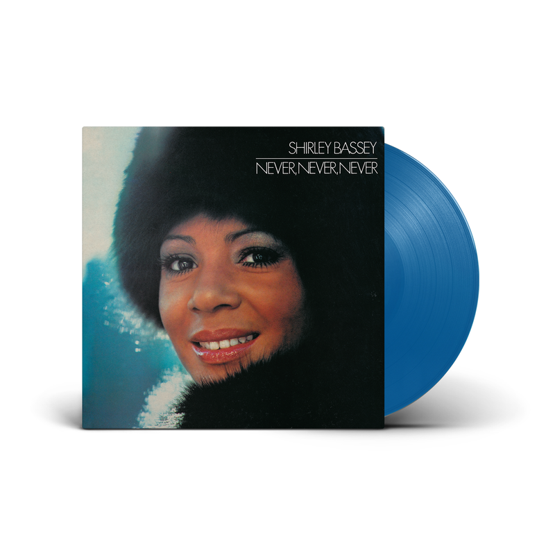 Never, Never, Never (1LP Recycled Blue Vinyl) | Shirley Bassey