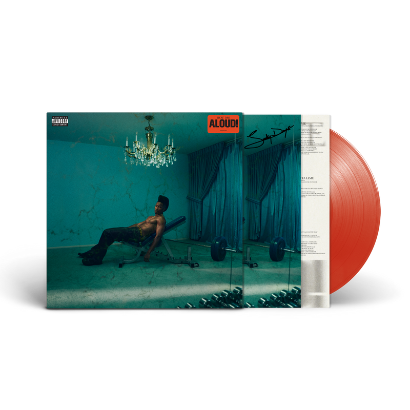 ALOUD Signed Orange Vinyl | Lucky Daye