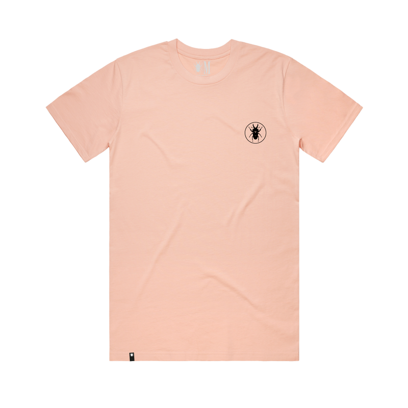 Sisyphus Blue Vinyl + Pink Stag Beetle Tee / Stag Beetle Premium Hoodie