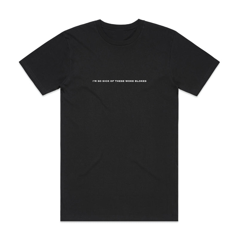Woke Bloke T-Shirt Black | Thelma Plum