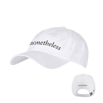 Nonetheless Logo Cap | Pet Shop Boys