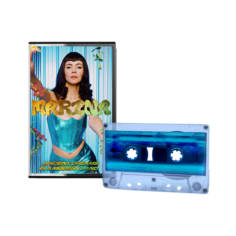 MARINA Ancient Dreams In A Modern Land Blue Cassette