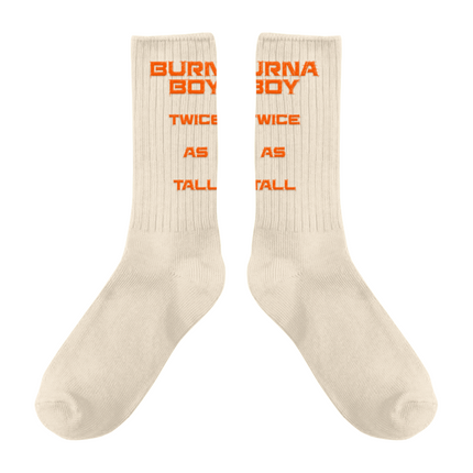 Twice As Tall Socks (Tan)