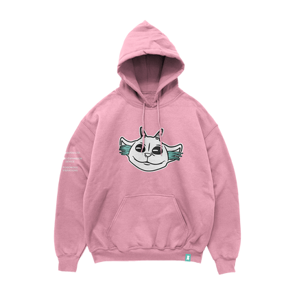 Head Pink Holiday Hoodie