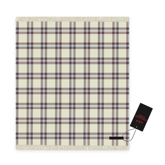 Winter of Mixed Drinks Anniversary Tartan Blanket