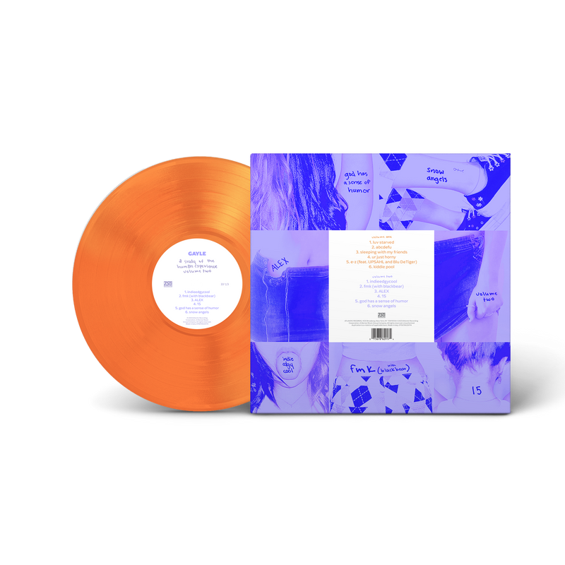 A Study of the Human Experience (Volume 1 & 2) Tangerine Vinyl Volume 1 & 2
