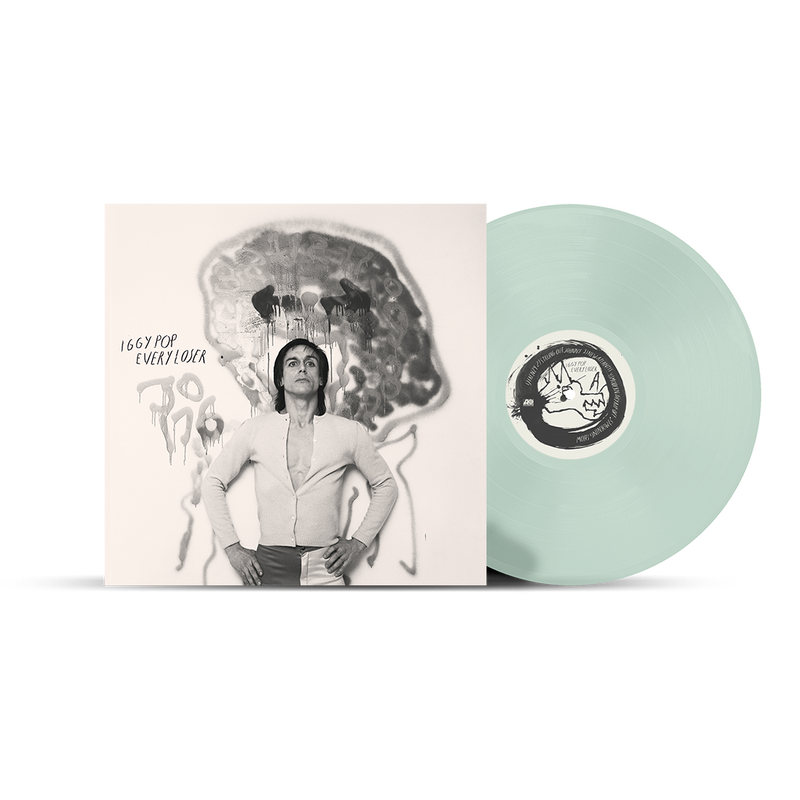 Iggy Pop EVERY LOSER Alternate Coke Clear Vinyl