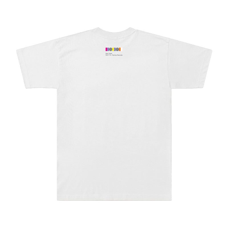 Blue Monday Wheel White T-Shirt
