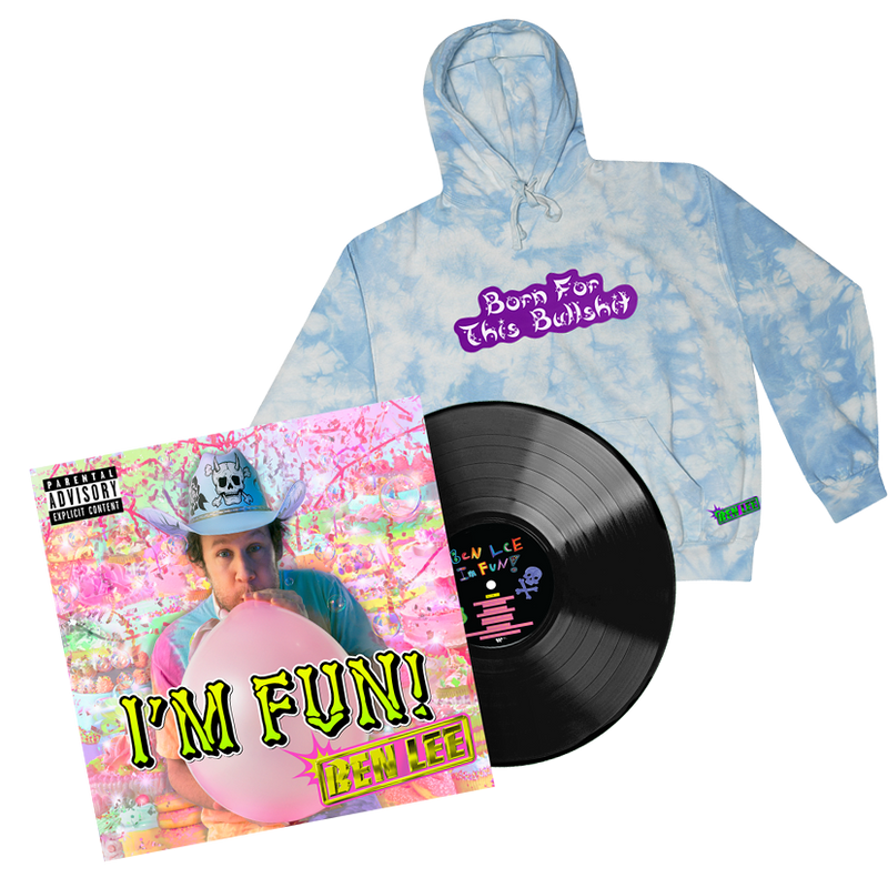 I'M FUN! Black Vinyl + Hoodie Bundle