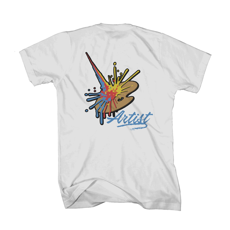 Artist Palette White T-shirt