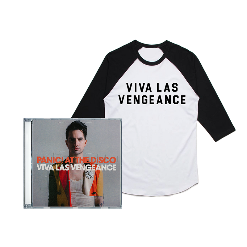 Panic! At The Disco Viva Las Vengeance CD + Raglan