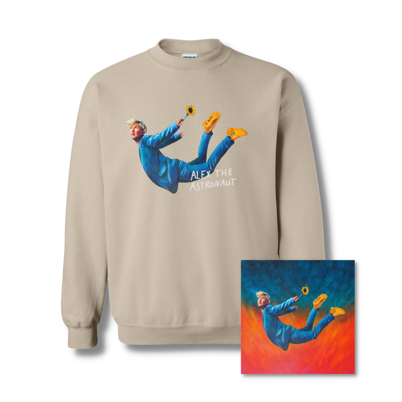 Alex The Astronaut How To Grow A Sunflower Underwater CD Sweatshirt Bundle