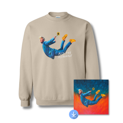 Alex The Astronaut How To Grow A Sunflower Underwater Digital Sweatshirt Bundle