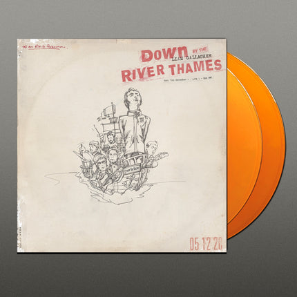 Liam Gallagher Down By The River Thames Orange 2LP