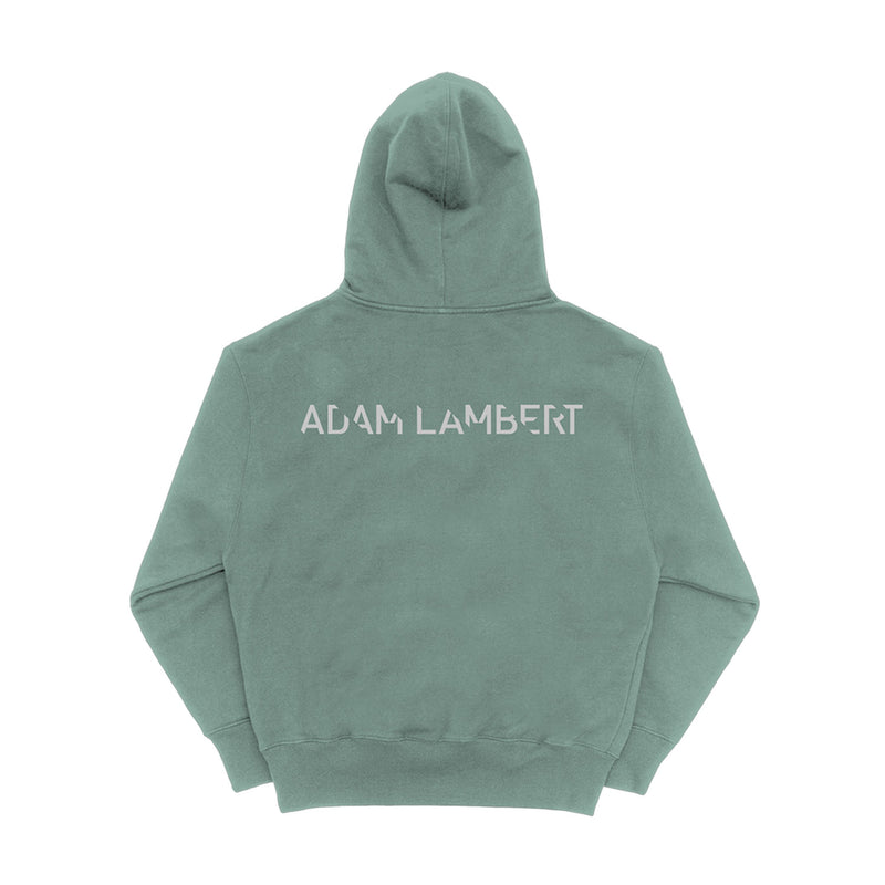 Adam Lambert High Drama Text Hoodie Green