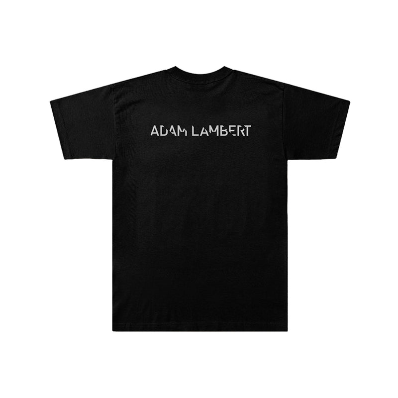 Adam Lambert High Drama Text T-Shirt Black