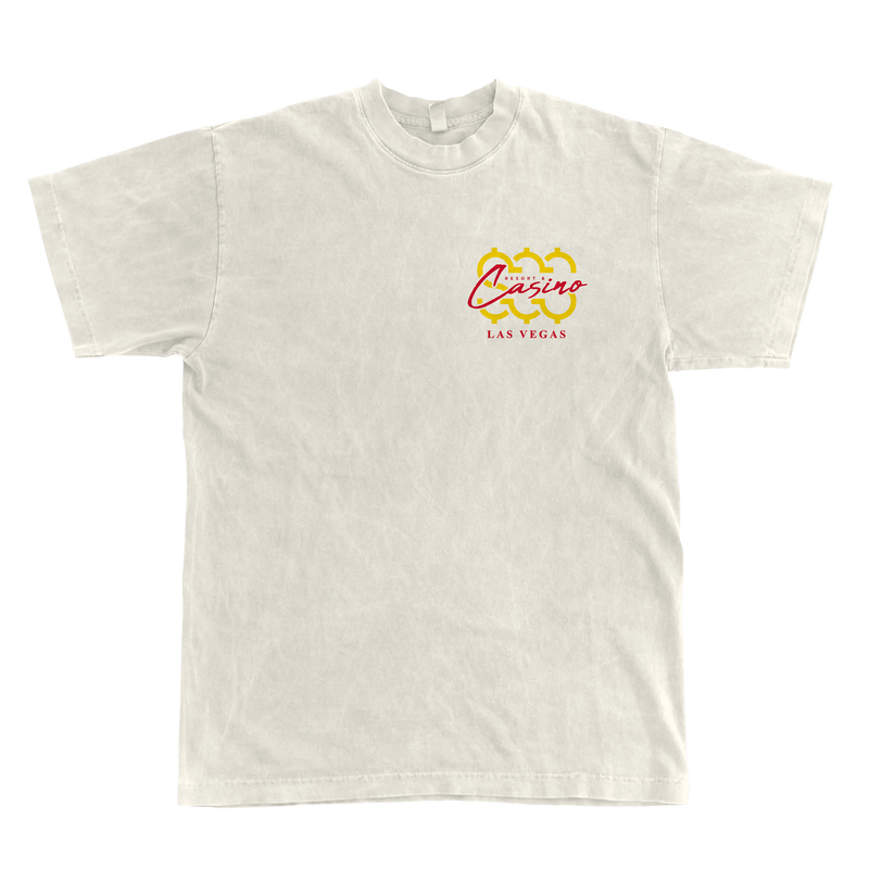 $$$ Resort & Casino Tee - White