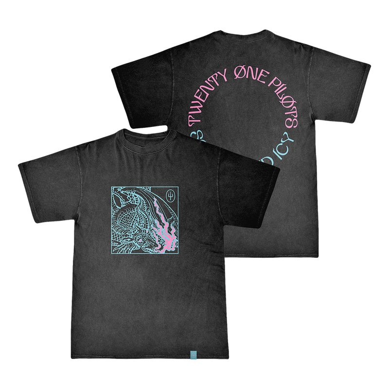 twenty one pilots scaled and icy digital t-shirt