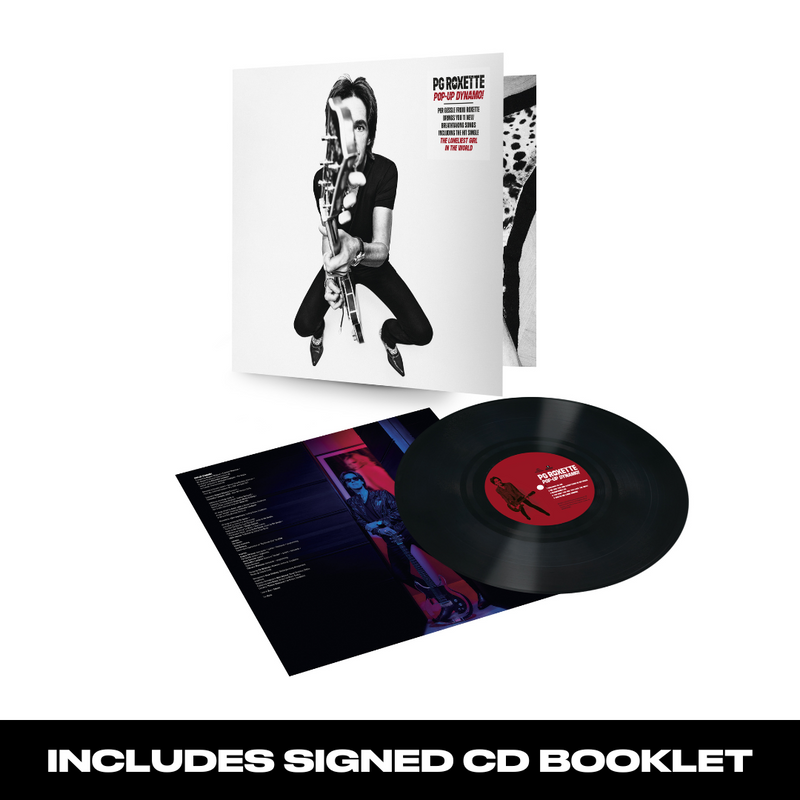 Pop-Up Dynamo! (Standard Black Vinyl) + Signed CD Booklet
