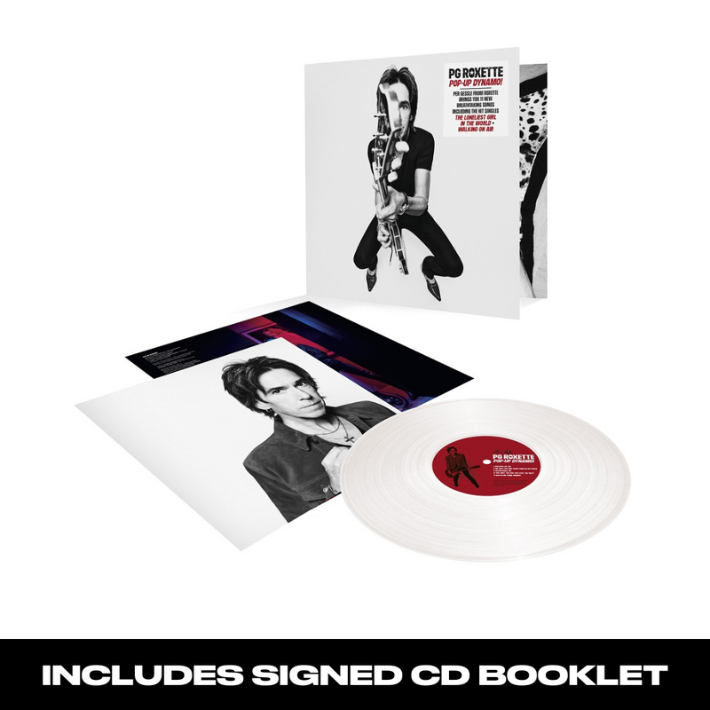 Pop-Up Dynamo! (Deluxe White Vinyl) + Signed CD Booklet