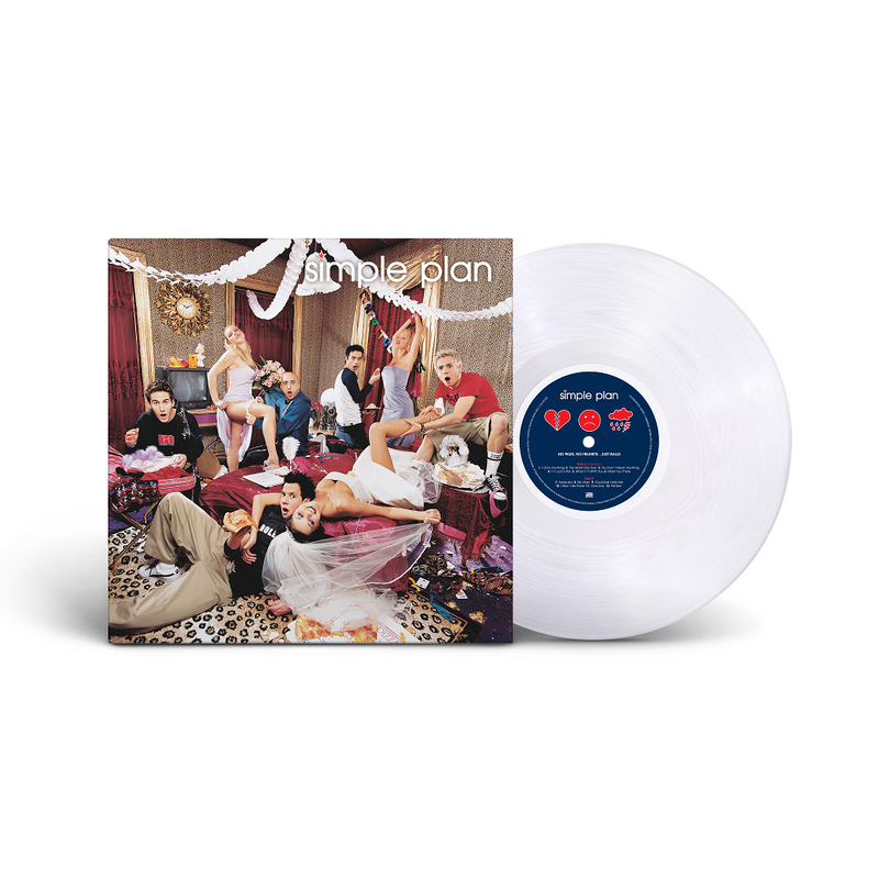 Simple Plan No Pads, No Helmets...Just Balls Clear Vinyl