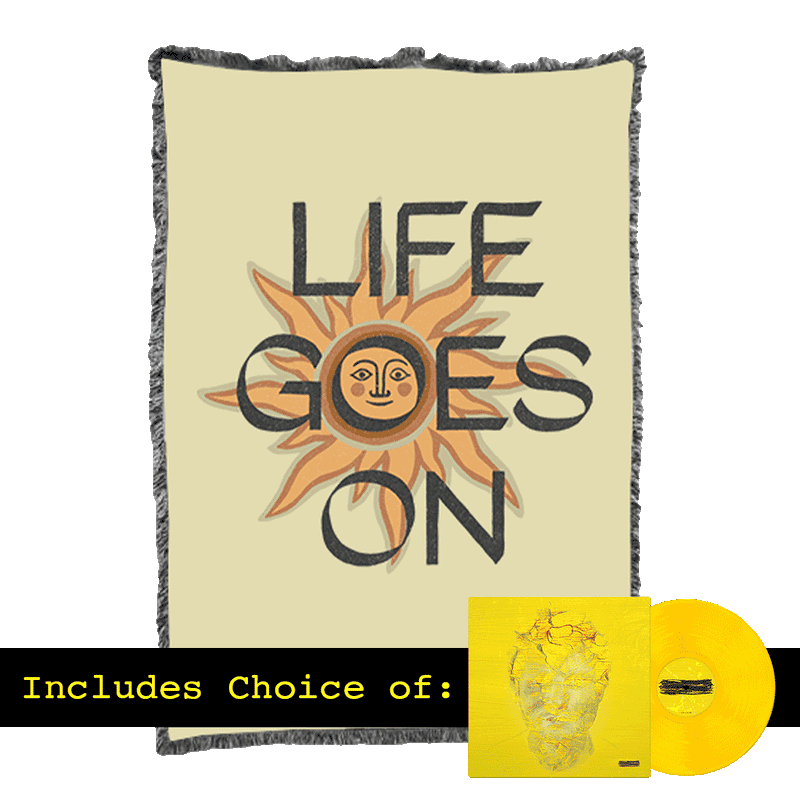 Ed Sheeran Life Goes On Picnic Blanket + Album Bundle