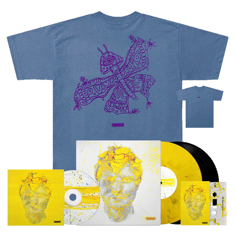 Life Goes On Mushroom Butterfly T-Shirt + Album Bundle