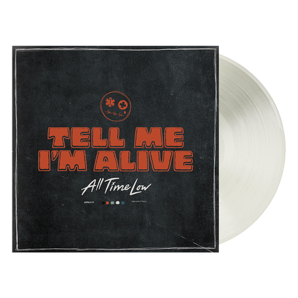 All Time Low Tell Me I’m Alive Milky Clear Vinyl