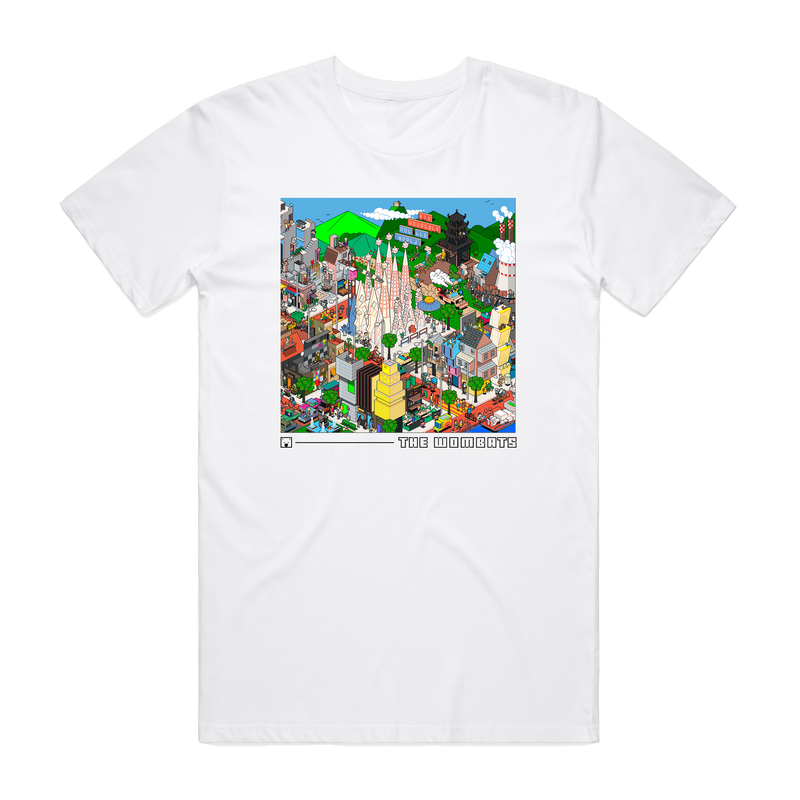 Fix Yourself, Not The World Album Art White T-Shirt