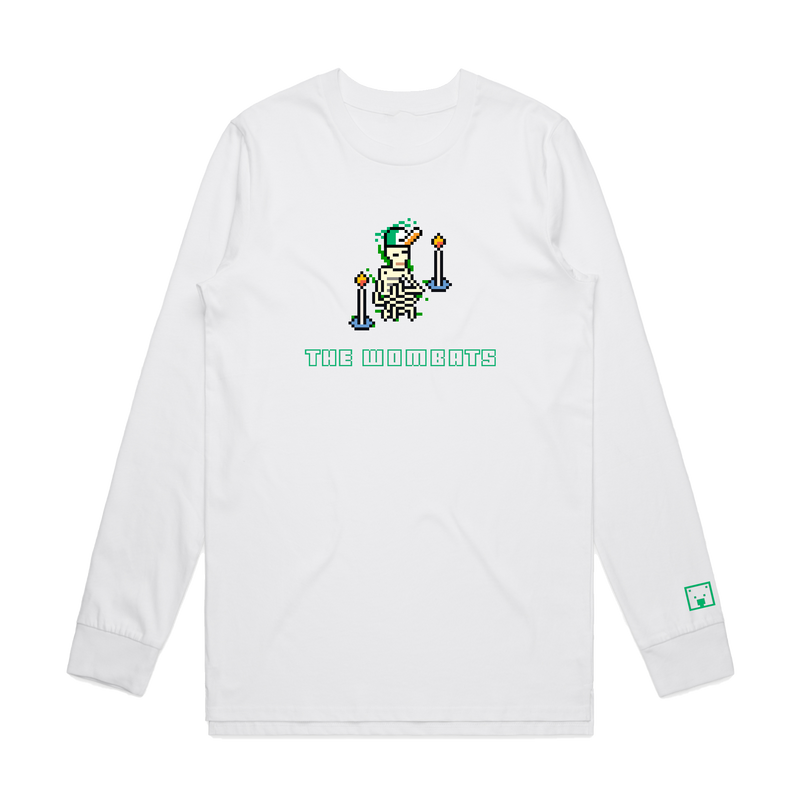 Fix Yourself, Not The World Yoga Skeleton White Longsleeve T-shirt